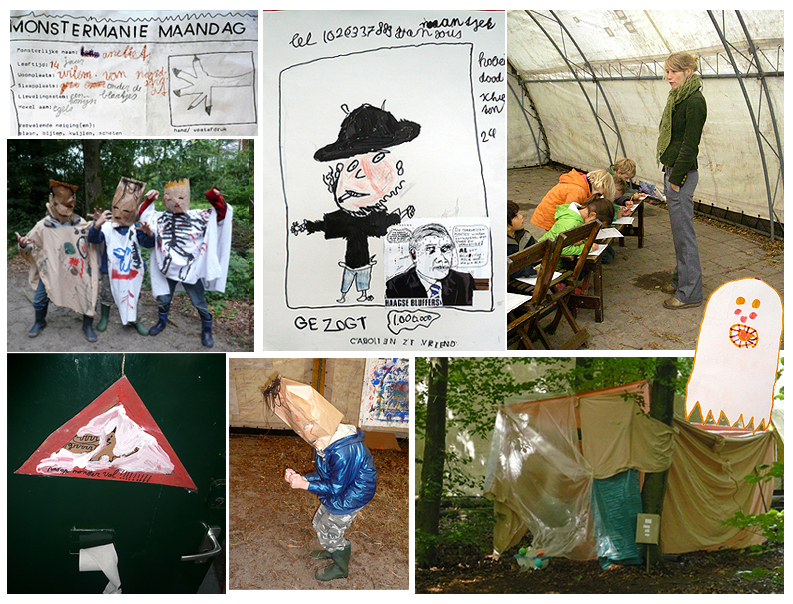 vondstenfabriek op buitenkunst randmeer in juli 2008